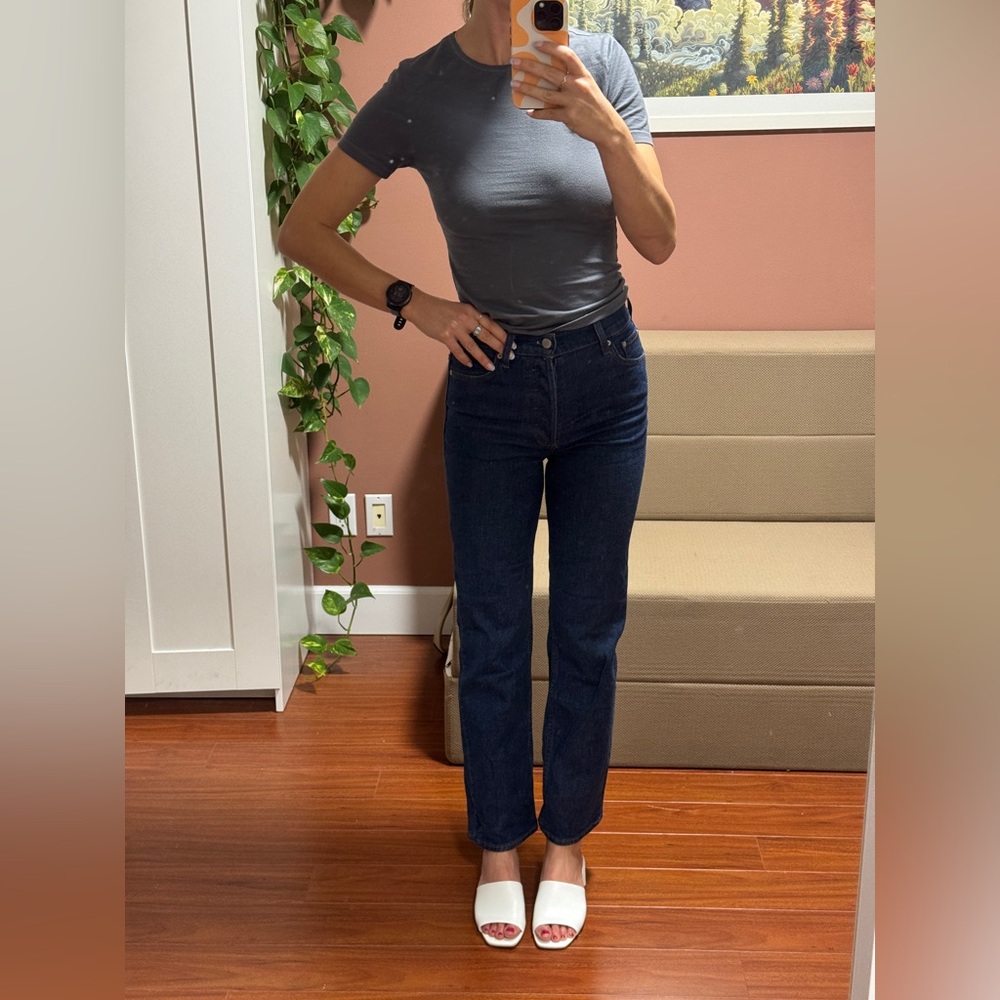 Aritzia Denim Forum Arlo High Rise Jeans